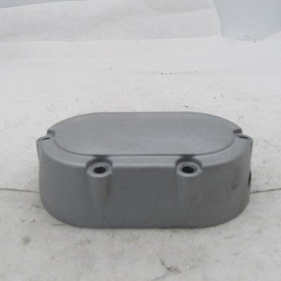 Harley Davidson OEM 5-Speed Transmission Side Cover Textured Silver 37