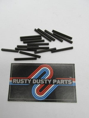 Lot of 17 Harley Davidson Genuine NOS 1/8" x 1-1/4" Solenoid Roll Pins