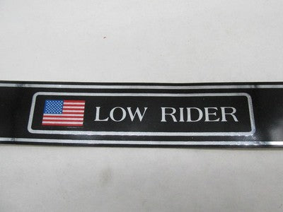 Harley Davidson Genuine Low Rider Lower Triple Tree Fork Cover Decal 4