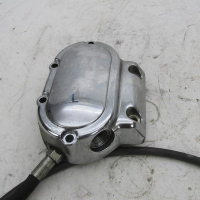 Harley Davidson OEM 5-Speed Transmission Side Cover w/ Clutch Cable 37