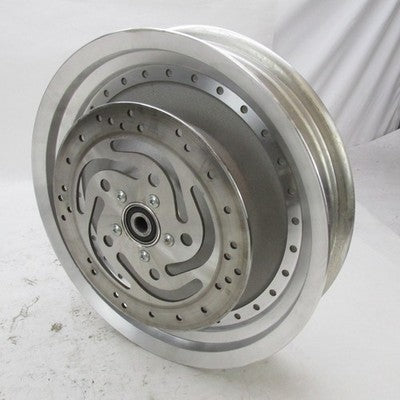 Harley OEM 16"x3" ¾" Axle Cast Aluminum Rear Wheel Rim w/ Brake Disc