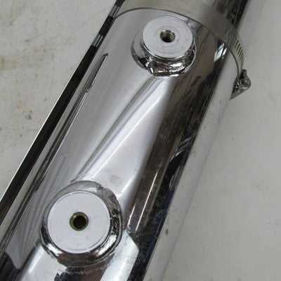 Pair of Harley OEM 05-06 Softail FLSTN Chrome Mufflers 65357-05 65358-
