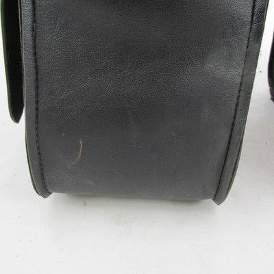 Pair of Genuine Harley OEM #1 Logo Black Compact Throw-Over Saddlebags