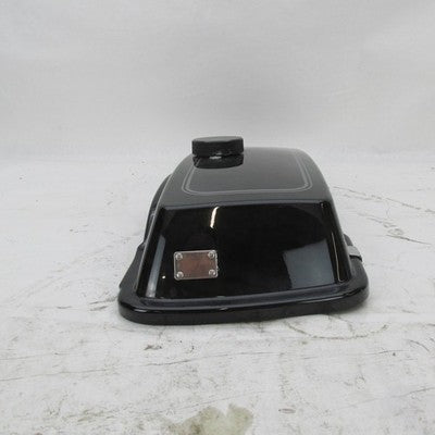 Harley OEM 93-13 Touring Police Left Saddlebag Lid Black Pinstripe 906