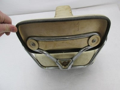 Harley Davidson 1977-82 Shovelhead Cream Comfort Flex Buddy Seat 52516