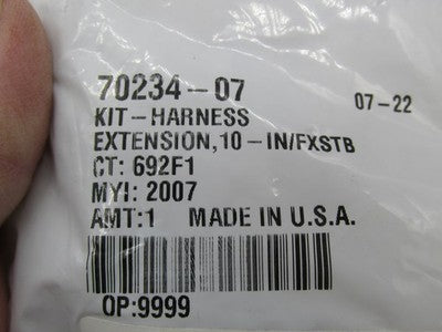 Harley Davidson Genuine NOS Switch Wire Harness Kit Handlebar Extensio