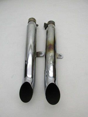 Harley Davidson OEM Pair Screamin Eagle Turn Down Mufflers 80032-95BF