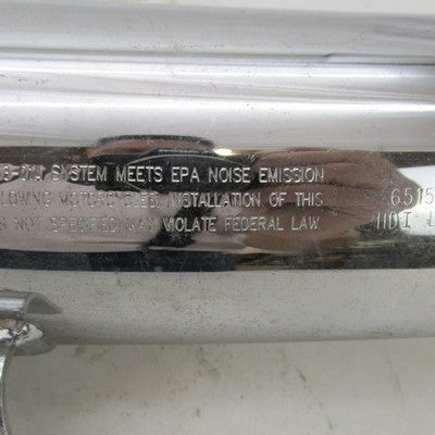 Harley Davidson OEM V-Rod VRSC Front Lower Muffler Chrome 65153-01A
