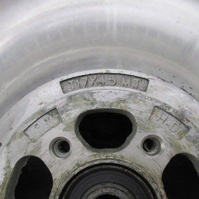 Harley OEM 00-06 Softail Deuce 17x4.5 Solid Disc Rear Wheel 3/4" Axle
