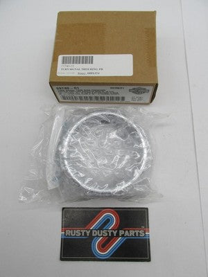 Harley Genuine OEM NOS Chrome Turn Signal Trim Ring Kit, Frenched 697