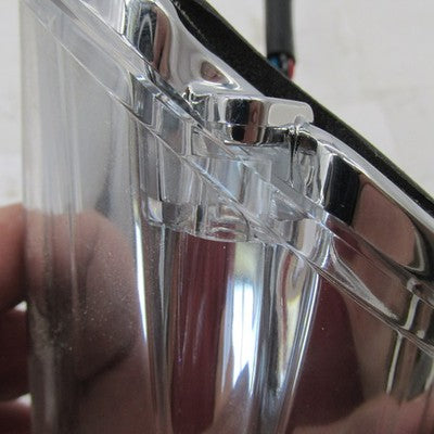 Harley-Davidson OEM Bar & Shield LED Tail Lamp Smoke Lens Chrome Bezel