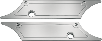Pro-One Performance Saddlebag Latch Cover Chrome - Smooth PO104710