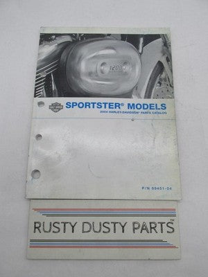 Harley-Davidson Official Factory 2004 Sportster Models Parts Catalog 9