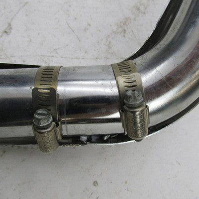 Harley Davidson OEM Exhaust Header Crossover Pipe w/ Chrome Heat Shiel