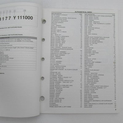 Harley-Davidson Official Factory 2007 FLHTCUSE2 Model Parts Catalog 99