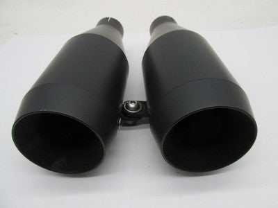 Trask Indian Scout Slip On Mufflers, Black TM-3042BK