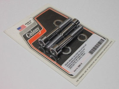 Colony Rear Brake Caliper Chrome Allen-Head Bolt Kit 2081-3