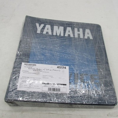 Yamaha Dirt Bikes Binder w/ Set Up Manuals Service Information LIT-10