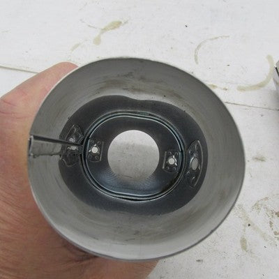 Harley Davidson OEM Pair of Stock Chrome Fork Slider Covers FLHT 1986-