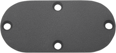 Drag Specialties Primary Chain Inspection Cover Wrinkle Black 1107-037