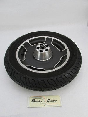 Harley 16x3 Front Air Strike Cast Wheel Touring FLH FLT Dunlop MT90B16