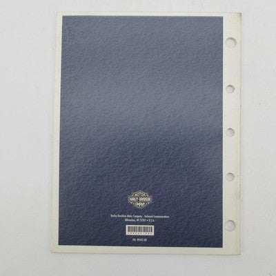 Harley-Davidson Official 1998 Police Models Parts Catalog Supplement 9