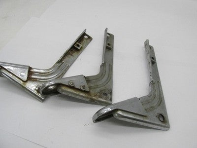 Lot of 3 Harley OEM Single Side Panhead Spotlight Mounting Brackets