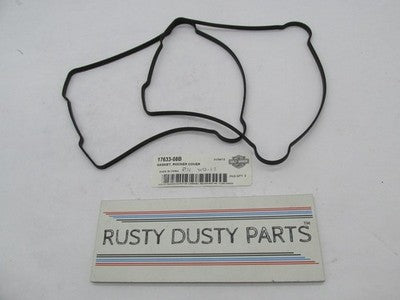 Lot of 2 Harley-Davidson Genuine NOS Rocker Cover Gaskets 17633-08B