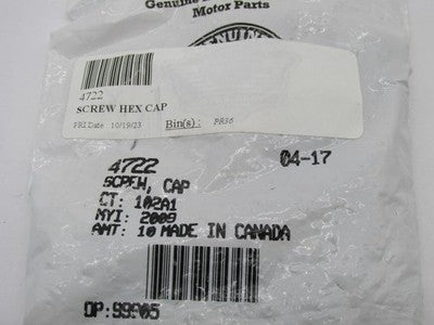 Lot of 8 Harley Davidson Genuine NOS 3/8"-16 x 2-1/4" Hex Head Bolt 47