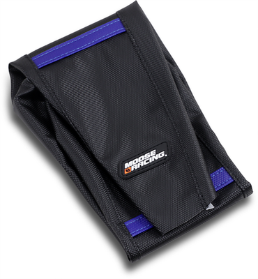 Moose Racing Ribbed Seat Cover Blue 0821-3067