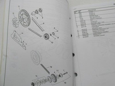 Harley Davidson Official Factory 2013 Police Models Parts Catalog 9954