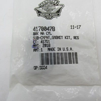 Harley Davidson Genuine NOS Master Cylinder Cover Gasket Kit Sportster