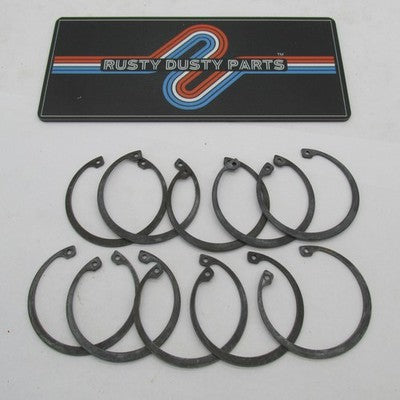 Lot of 10 Harley-Davidson OEM NOS Clutch Hub Circlips Retaining Rings
