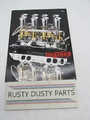 Inglese Induction Systems Parts Brochure Sales Catalog