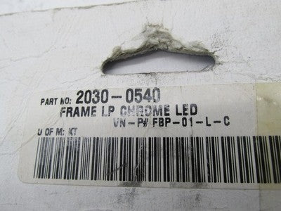 Badlands Vintage Harley-Davidson Chrome LED License Plate Frame 2030-0540