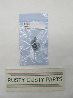 Lot of 4 Harley-Davidson Genuine NOS Chrome Panhead Screws 3995
