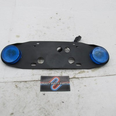 Harley OEM Police Marker License Plate Light Mount Bracket Support Trn