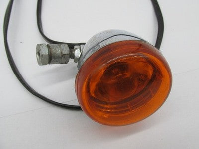 Harley Davidson Genuine Chrome Amber Bullet Turn Signal Assembly 69094