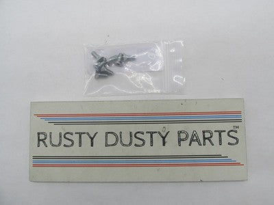 Lot of 7 Harley-Davidson Genuine NOS Chrome Flathead Screws 1750