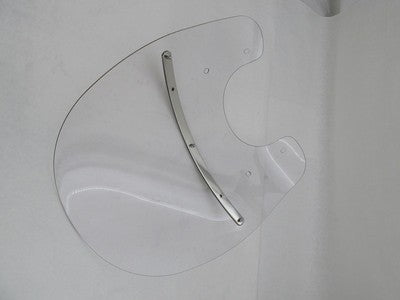 Harley-Davidson Replacement Clear Windshield 10" Headlight 27" x 22"