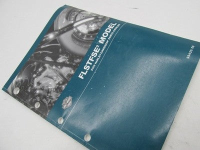 Harley Davidson Official Factory 2006 FLSTFSE2 Models Parts Catalog 99