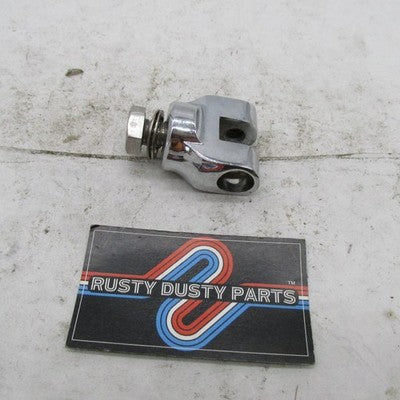 Harley Davidson OEM Chrome Mini Footpeg Clevis Mount 1pc Replacement 2