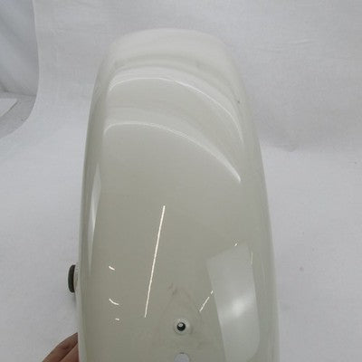 Harley OEM 97 Heritage Springer FLSTS Front Fender Birch White w/ Red