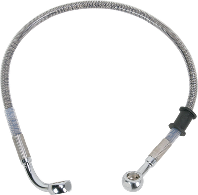 Drag Specialties Standard Length Rear Stainless Steel Brake Line Kit 1