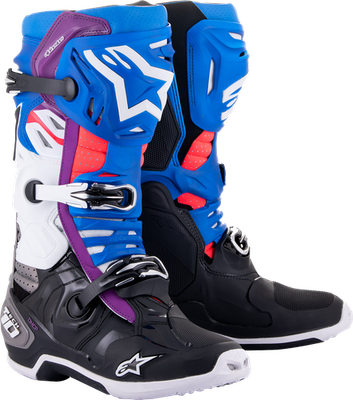 Alpinestars Tech 10 Supervented Boots Blue/Black/White 12 2010520-1792
