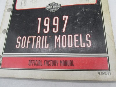Harley-Davidson Official Factory 1997 Softail Models Parts Catalog 994