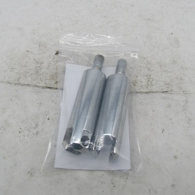 Pair of Chrome Footpeg 3.75" Extension Adapter Clevis Male Mounts for