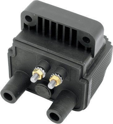 Drag Specialties Dual Fire Ignition Coils Black 4 Ohm 2102-0276