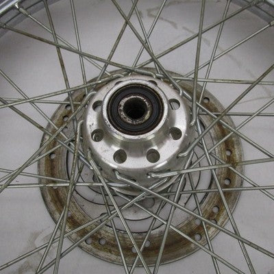 Harley OEM 21x2.15x3/4" Laced Front Wheel Single Disc Rotor 43557-00 4