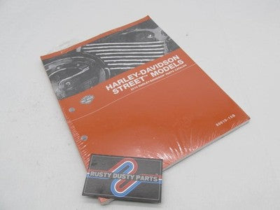 Harley Davidson Official Factory 2015 Street Models Parts Catalog 9961